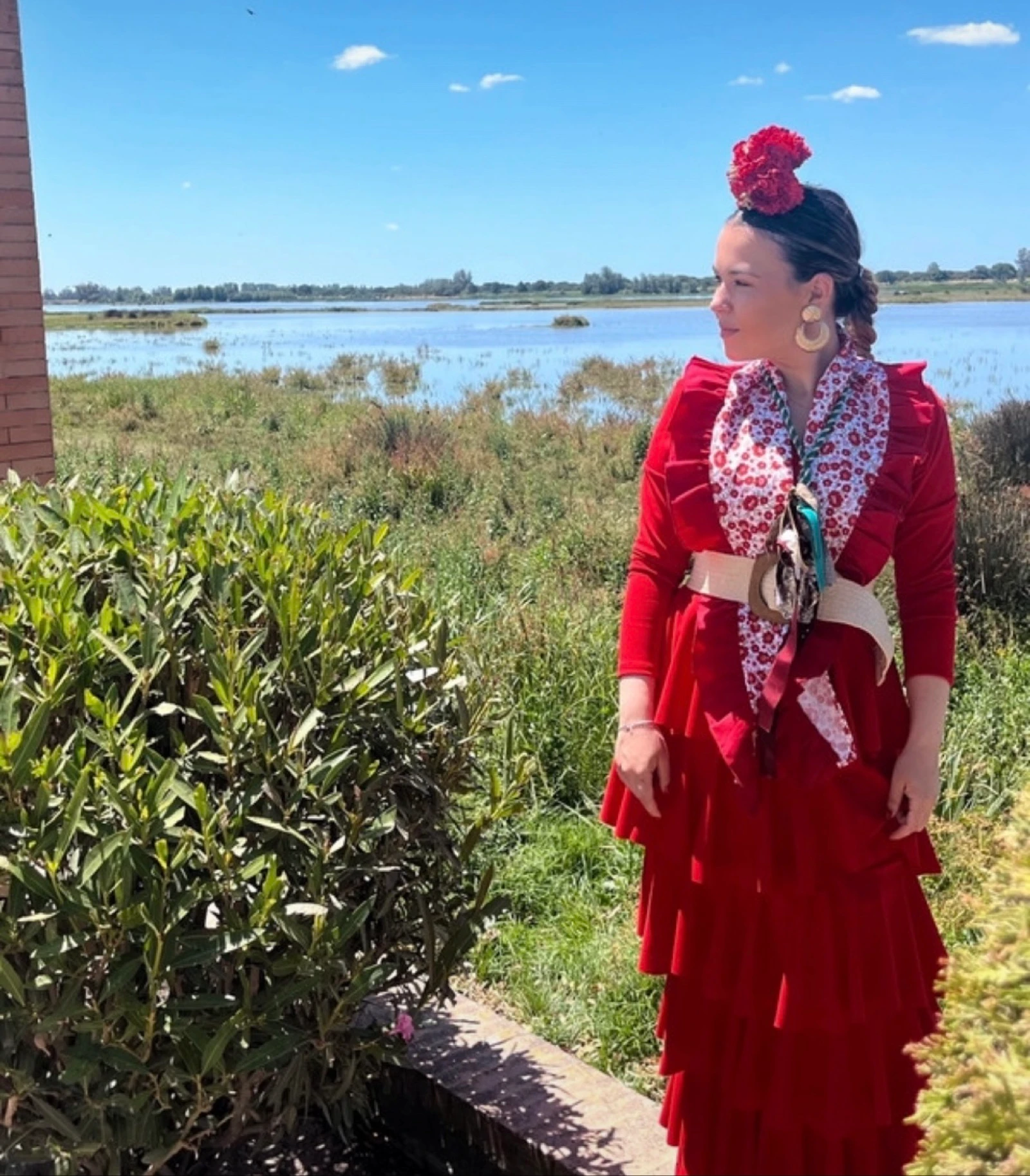 Vestido de flamenca 
